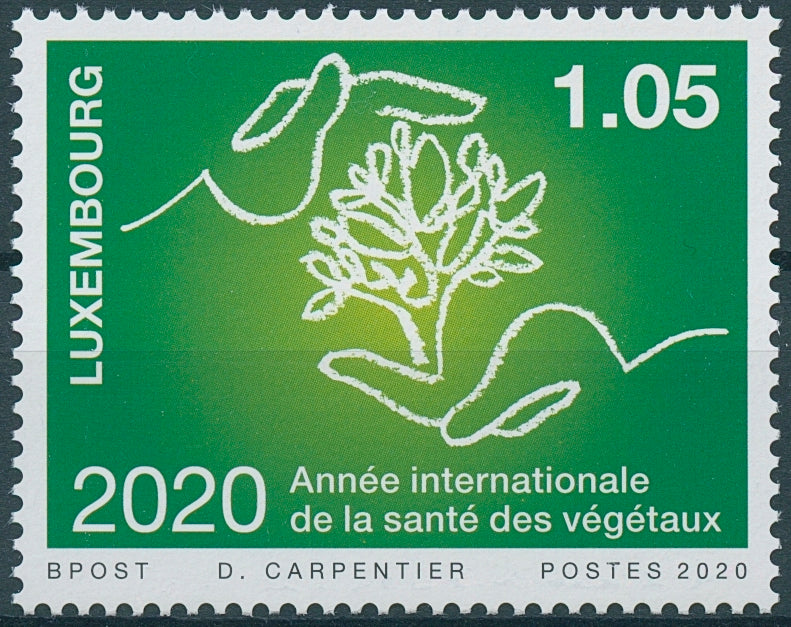 Luxembourg Nature Stamps 2020 MNH Intl Yr of Plant Health Plants Trees 1v Set