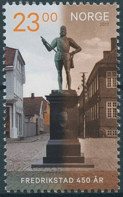 Norway 2017 MNH Fredrikstad 450th Anniv 1v Set Architecture Tourism Stamps