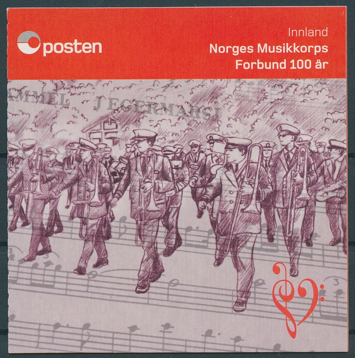 Norway 2018 MNH Marching Band 10v S/A Booklet Music Musical Instruments Stamps