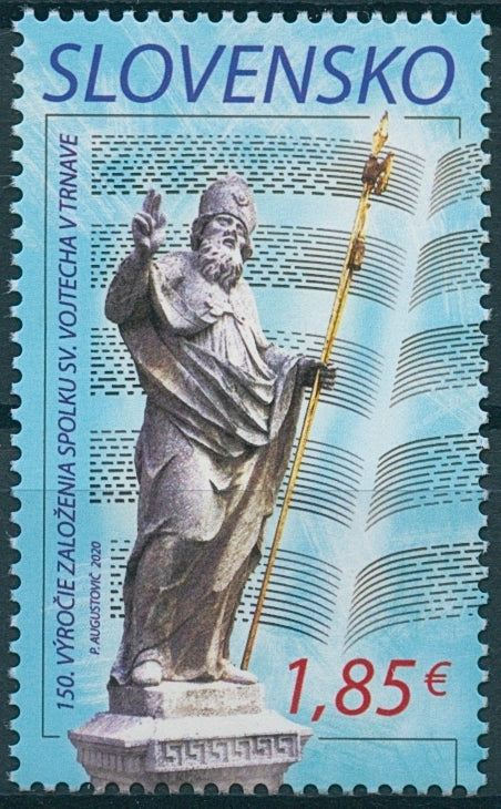 Slovakia Saints Stamps 2020 MNH Saint Adalbert Society 150 Years Religion 1v Set