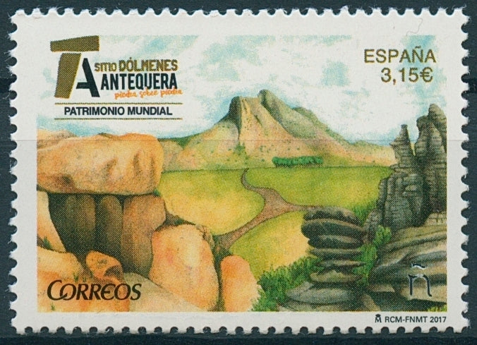 Spain 2017 MNH Dolmenes de Antequera World Heritage 1v Set Tourism Stamps