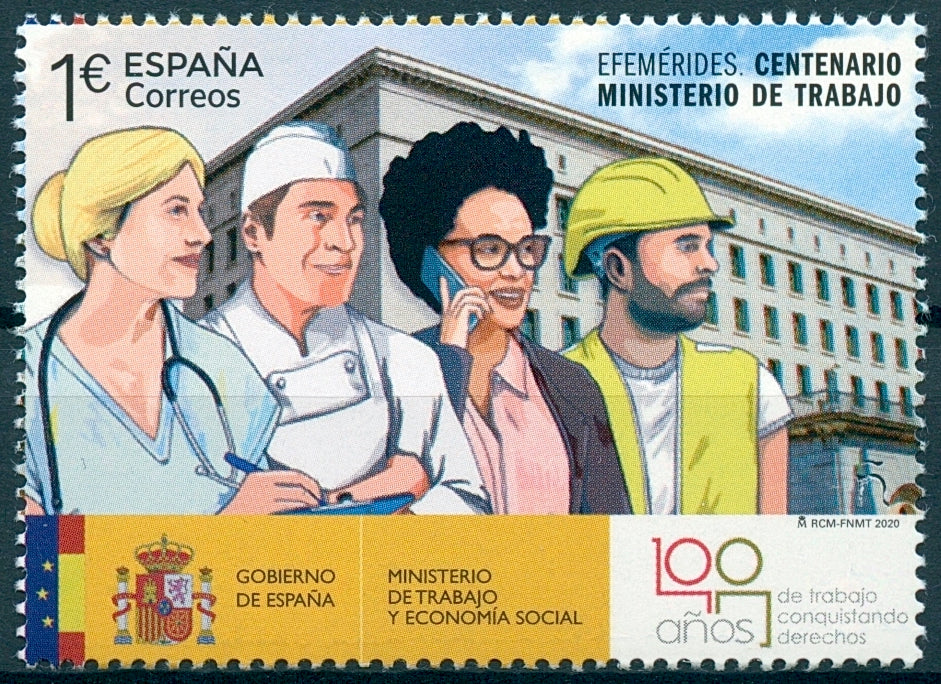 Spain Architecture Stamps 2020 MNH Ministery of Employment Buildings 1v Set
