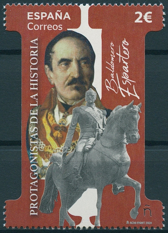 Spain Historical Figures Stamps 2020 MNH Baldomero Espartero Horses 1v Set