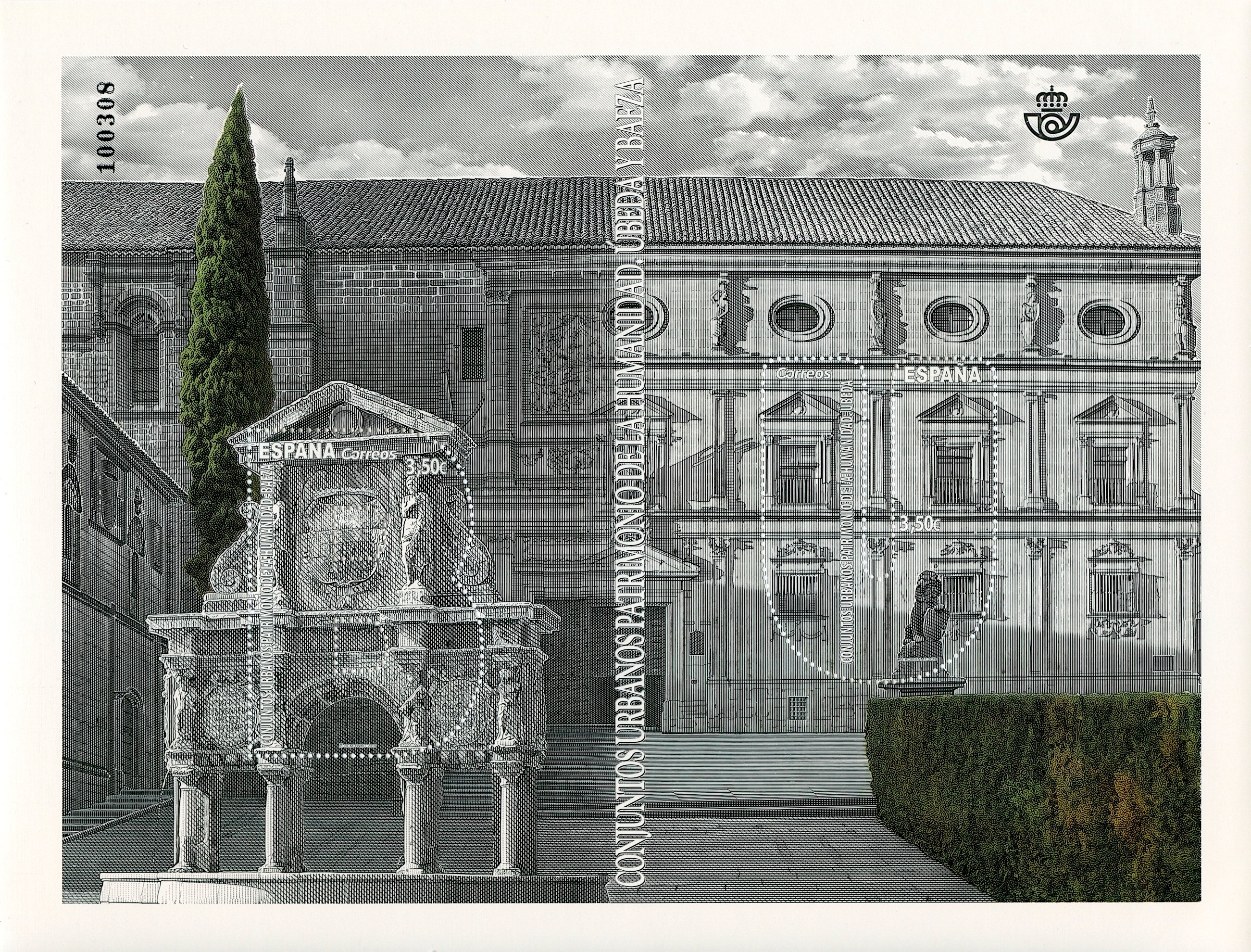 Spain Architecture Stamps 2019 MNH World Heritage Ubeda & Baeza 2v M/S