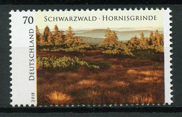 Germany 2018 MNH Schwarzwald Hornisgrinde 1v Set Trees Nature Stamps