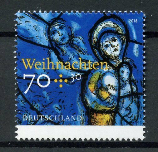 Germany 2018 MNH Christmas S.P. Weihnachten 1v Set Stamps