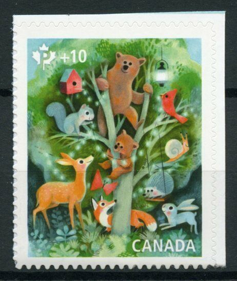 Canada Wild Animals Stamps 2020 MNH Community Foundation Foxes Bears 1v S/A Set