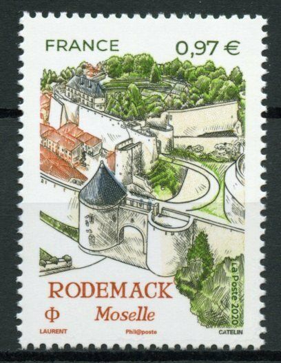 France Architecture Stamps 2020 MNH Rodemack Moselle Tourism Buildings 1v Set