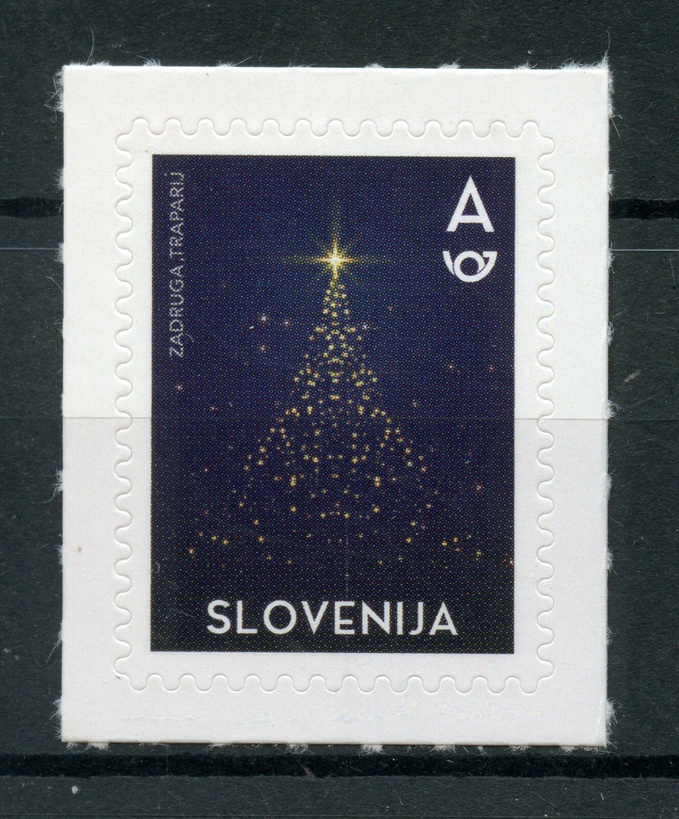 Slovenia 2018 MNH Christmas & New Year Trees Fir Value A 1v S/A Set Stamps