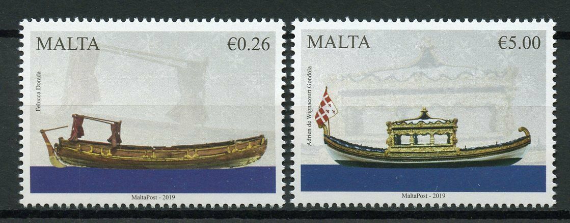 Malta 2019 MNH Maritime Series VII Vessels of Order 2v Set Boats Ships Stamps