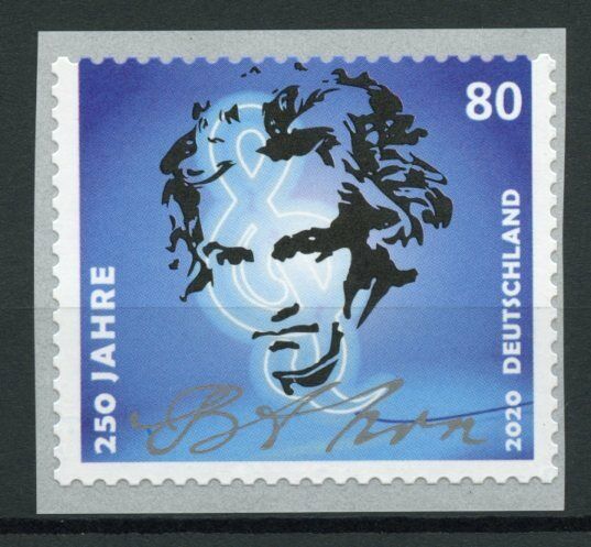 Germany Music Stamps 2020 MNH Beethoven Composers BTHVN2020 1v S/A Coil Set
