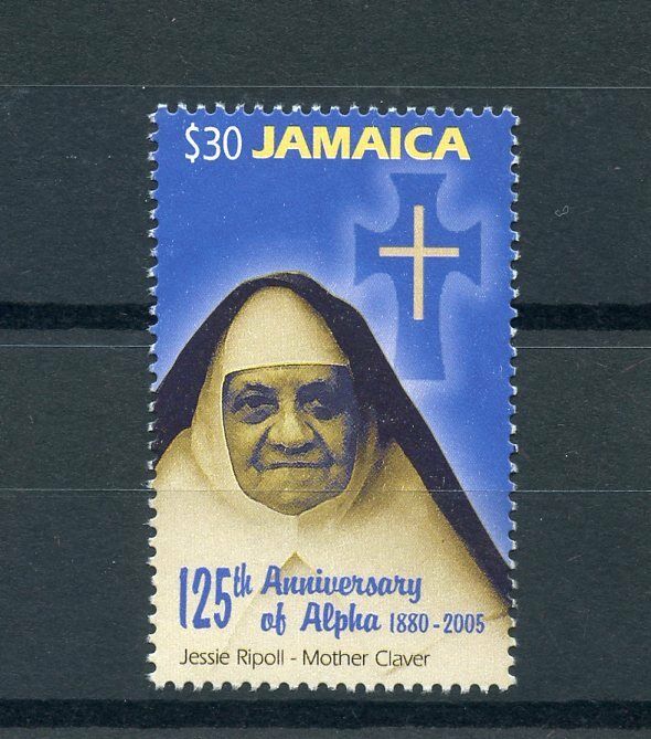 Jamaica 2005 MNH Alpha 125th Anniv Jessie Ripoll Mother Claver 1v Set Churches