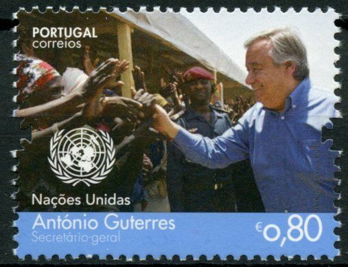 Portugal Stamps 2017 MNH Antonio Guterres Secretary General UN United Nations 1v