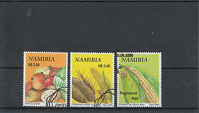 Namibia 2005 CTO Crop Production SG#1017-9 3v Vegetables Pearl Millet Maize Used