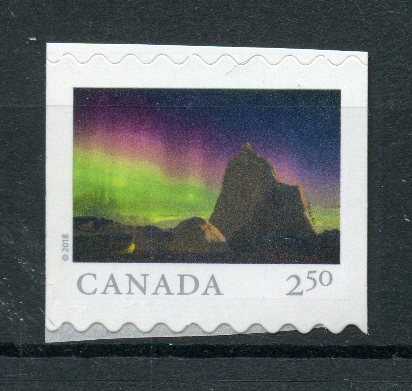 Canada 2018 MNH Arctic Bay 1v S/A Coil Set Tourism & Landscapes Nature Stamps