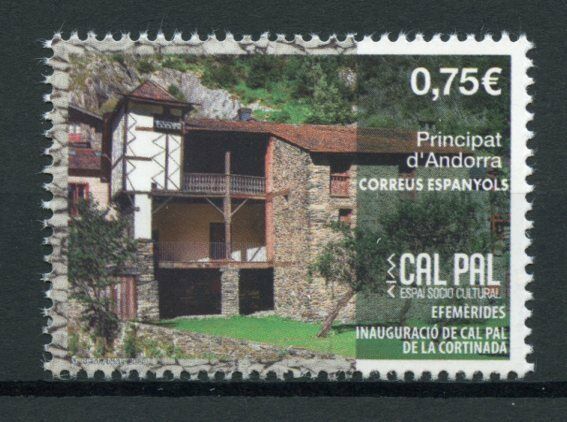 Spanish Andorra Architecture Stamps 2020 MNH Cal Pal Opening La Cortinada 1v Set