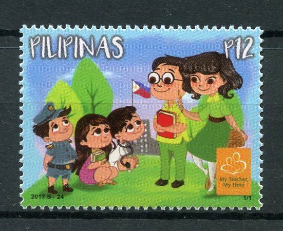Philippines 2017 MNH My Teacher My Hero Teachers Month 1v Set Education Stamps