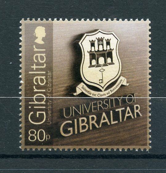 Gibraltar 2015 MNH University of Gibraltar 1v Set Universities Education Stamps