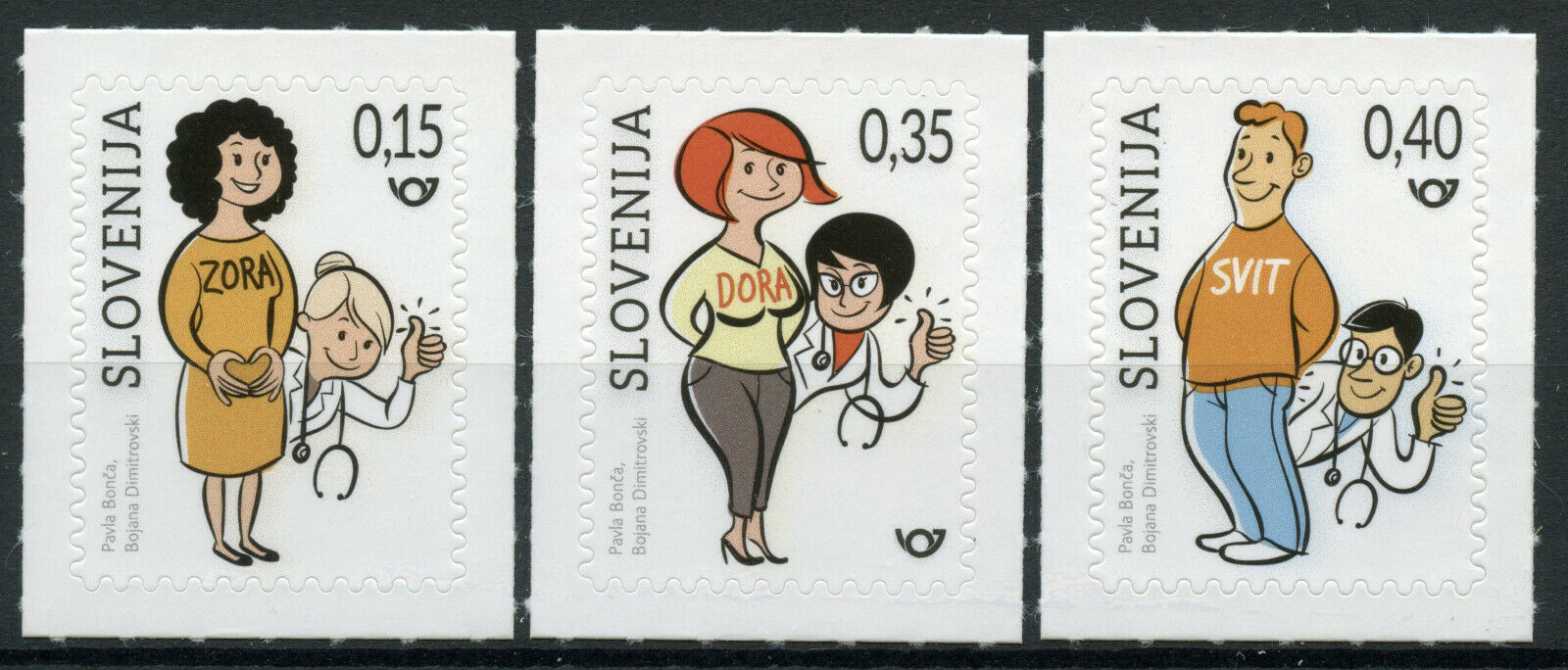 Slovenia Medical Stamps 2020 MNH Definitives Cancer Early Detection 3v S/A Set