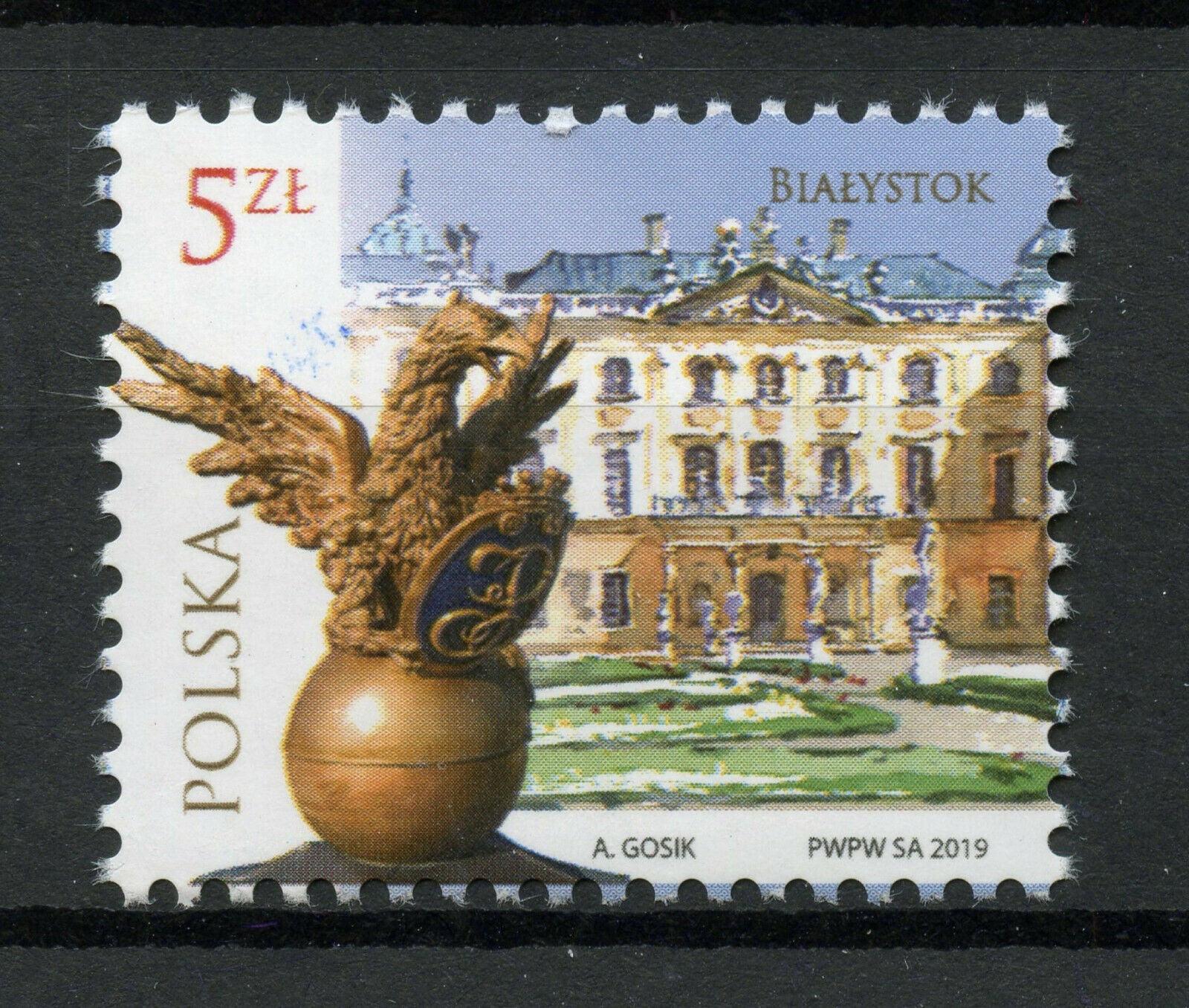 Poland Architecture Stamps 2019 MNH Bialystok City Tourism 1v Set