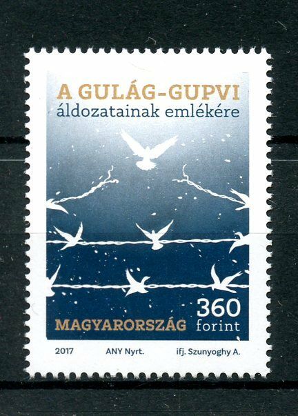 Hungary 2017 MNH In Memory of Gulag GUPVI Victims 1v Set War Doves Birds Stamps