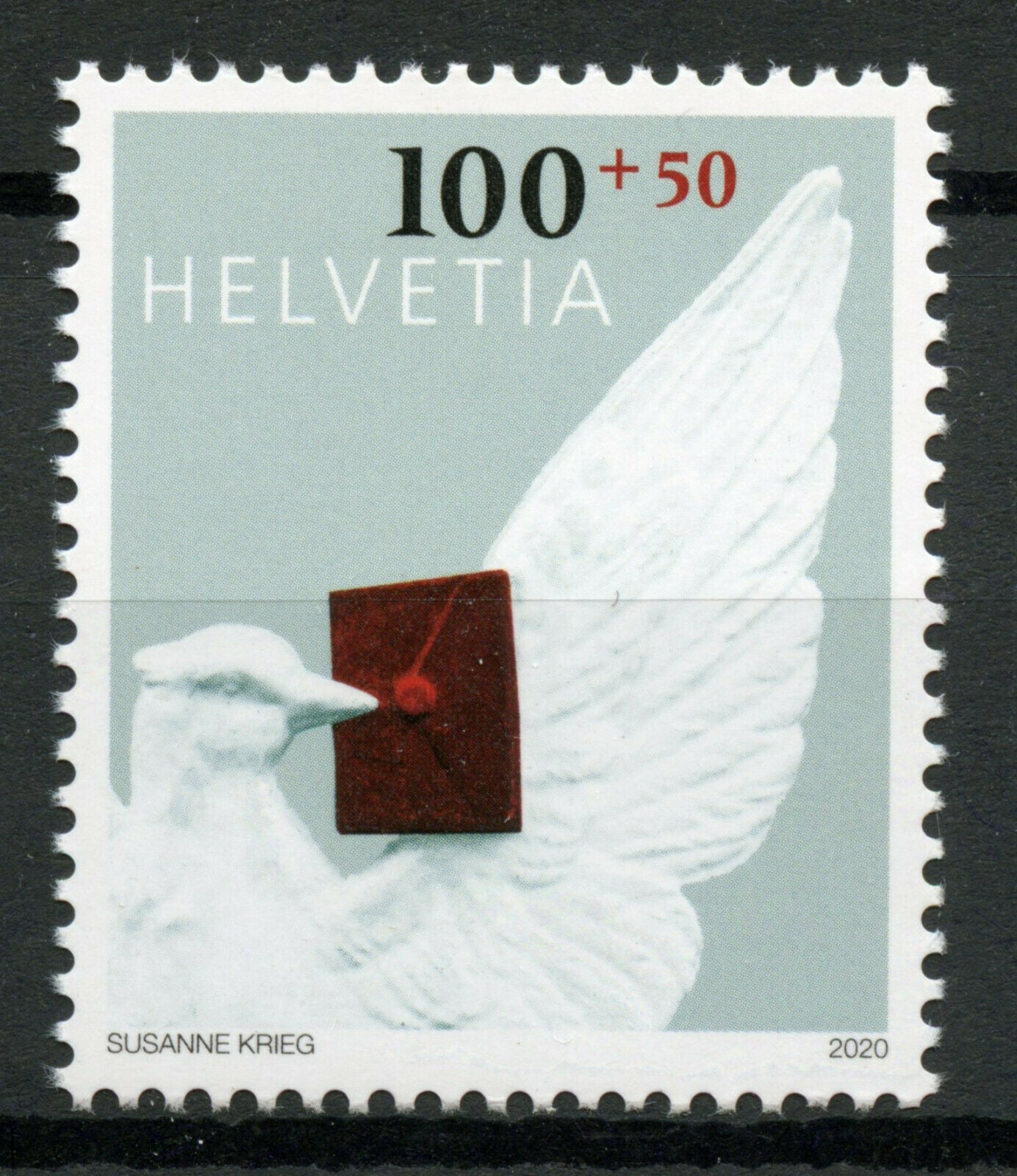 Switzerland Stamps 2020 MNH Stamp Day Basel Dove Basler Taube Dybli 1v Set