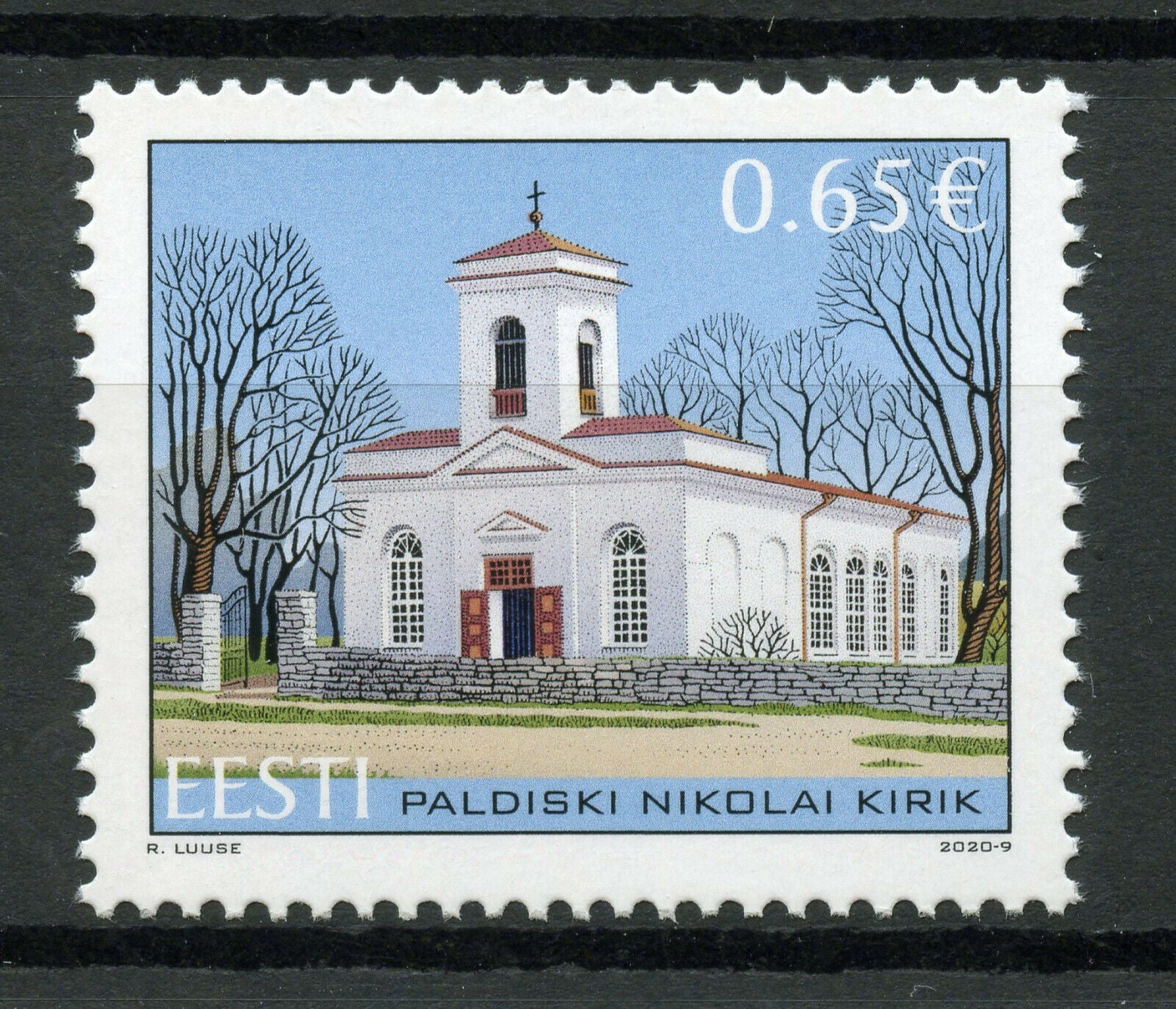 Estonia Churches Stamps 2020 MNH St Nicholas Church Paldiski Architecture 1v Set