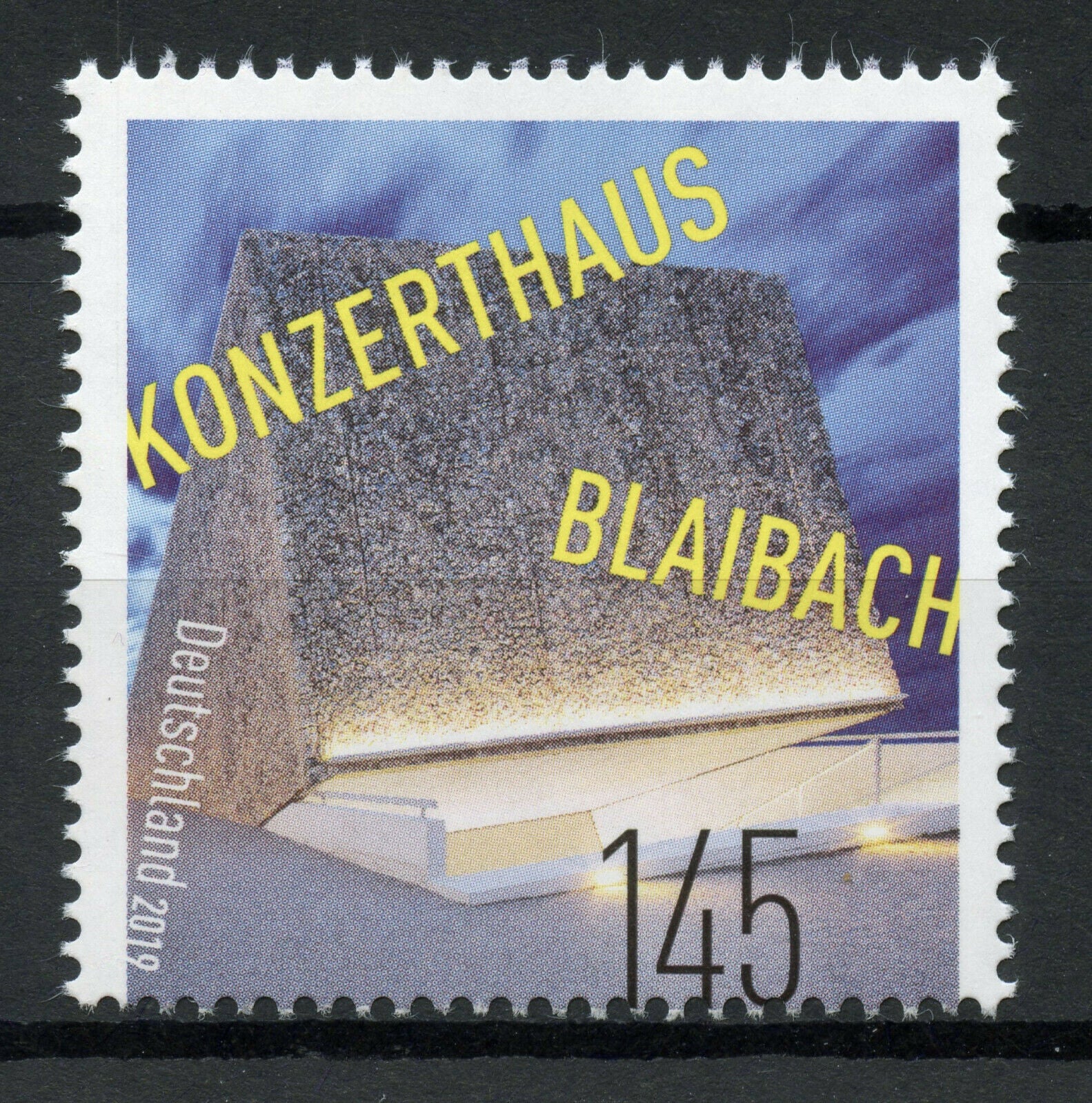 Germany Music Stamps 2019 MNH Concert Hall Konzerthaus Blaibach 1v Set