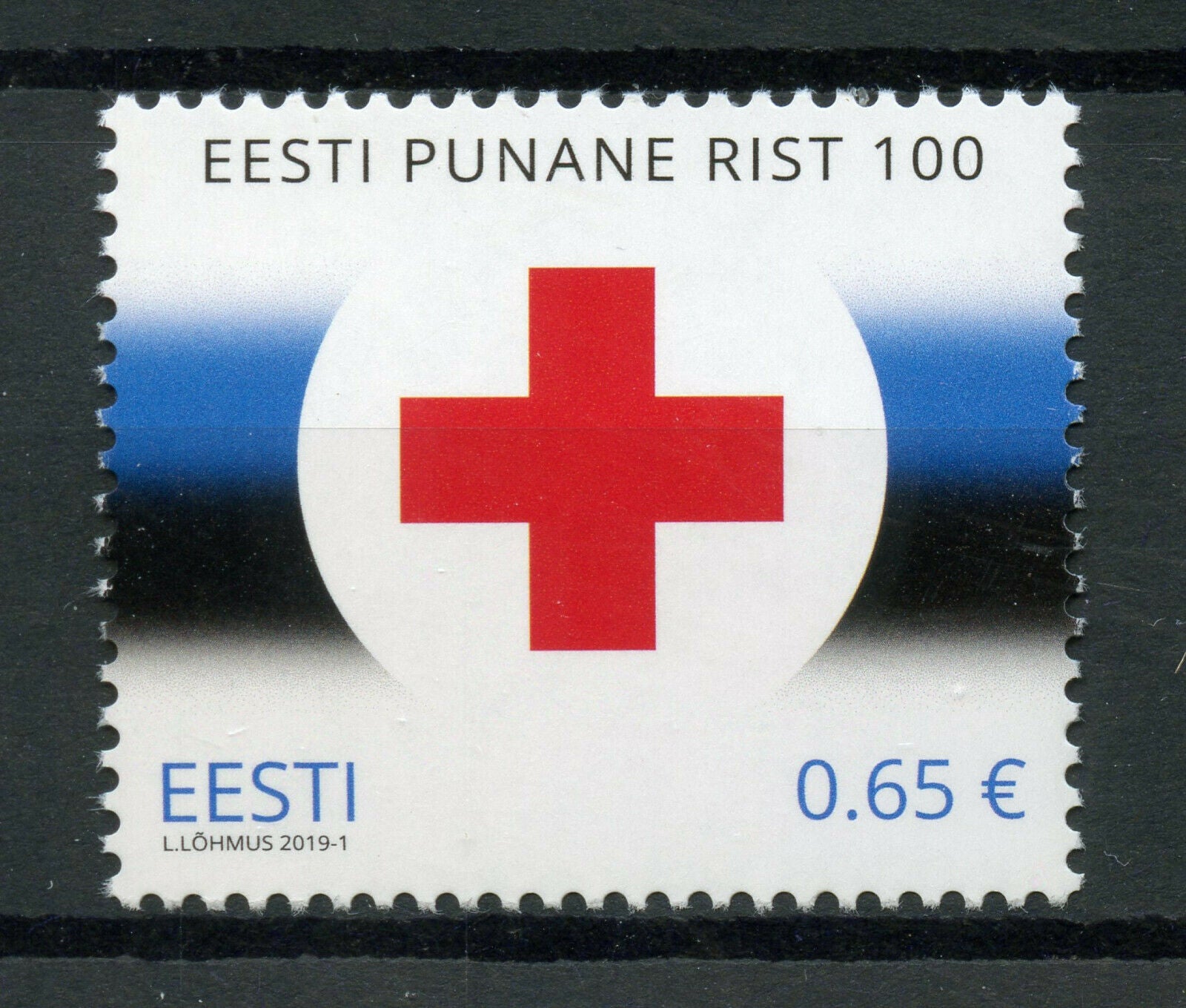 Estonia 2019 MNH Estonian Red Cross 100 Years 1v Set Medical Health Stamps