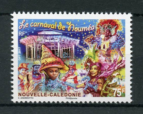 New Caledonia 2017 MNH Carnival of Noumea 1v Set Festivals Cultures Stamps