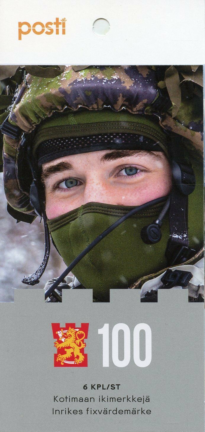 Finland 2018 MNH Defence Forces 100 Yrs 6v S/A Booklet Ships Aviation Stamps