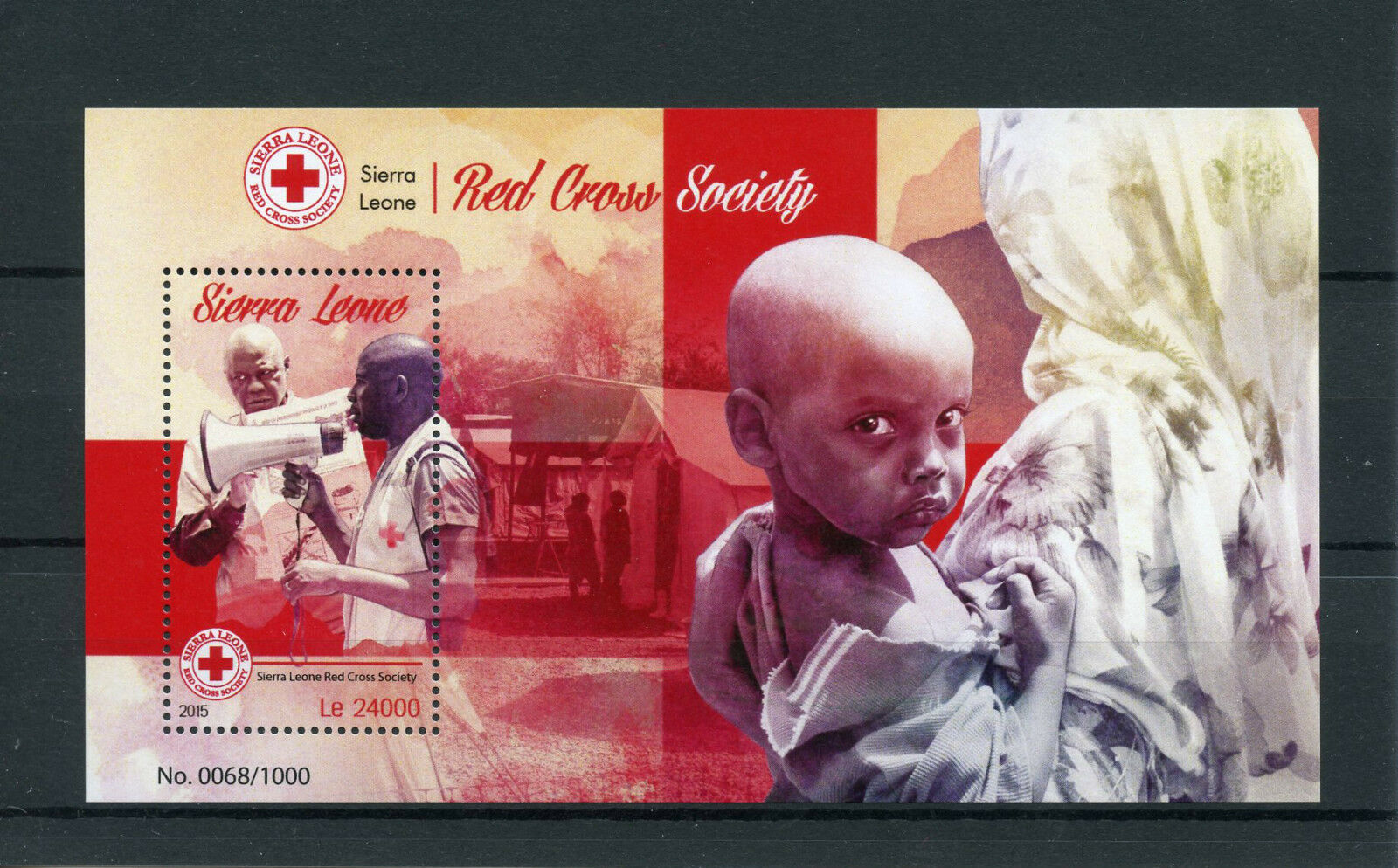 Sierra Leone 2015 MNH Red Cross Society 1v S/S Medical Health Care
