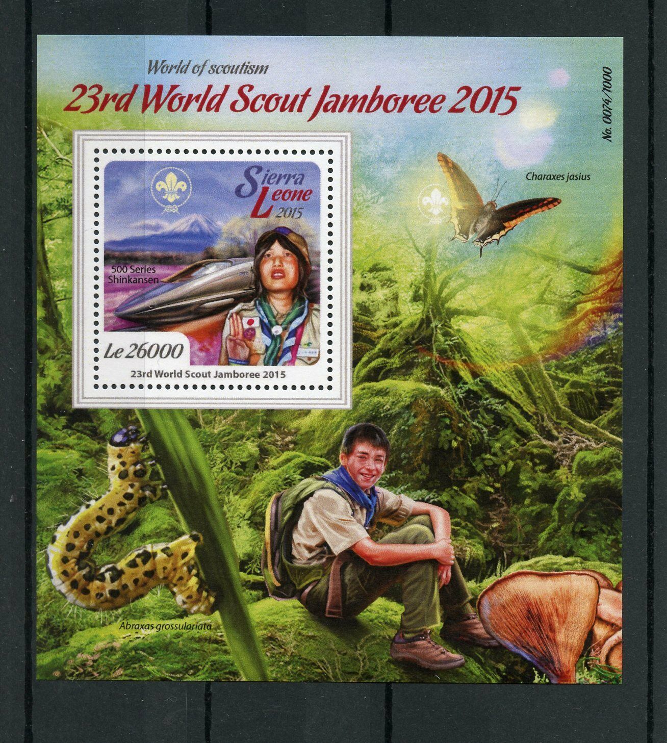 Sierra Leone 2015 MNH 23rd World Scout Jamboree 2015 Japan 1v S/S Scouting