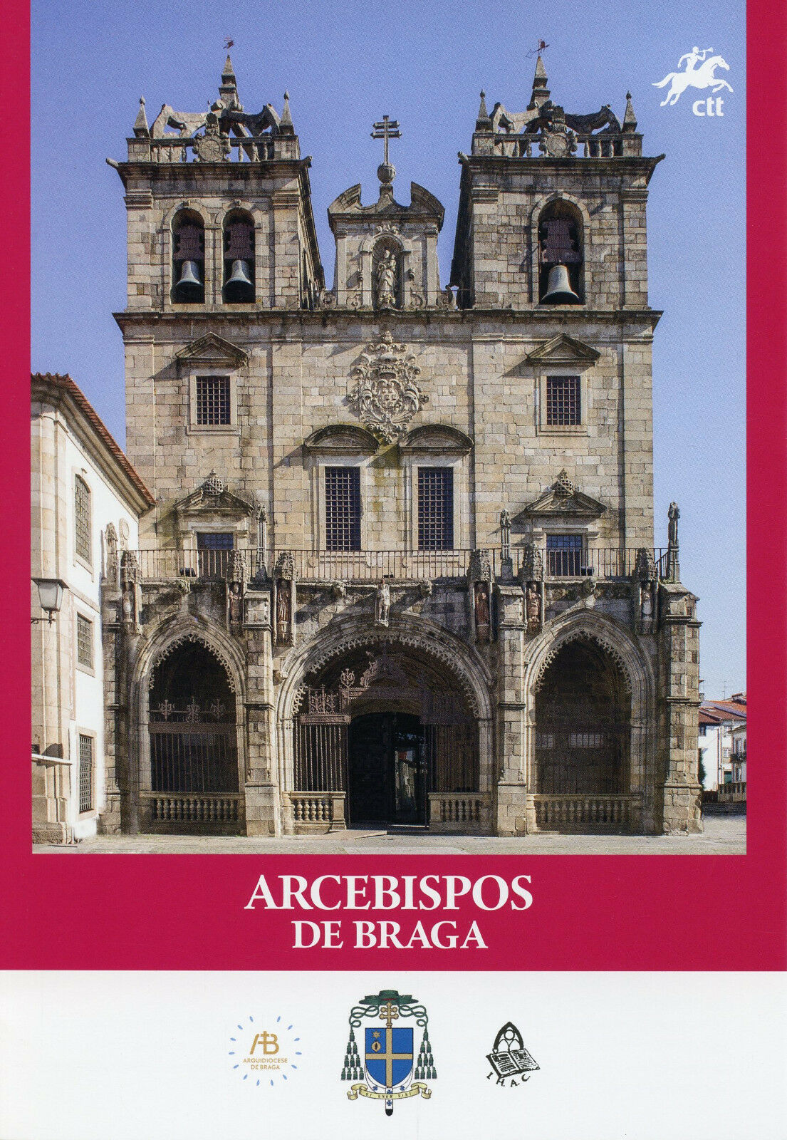 Portugal 2018 CTO Archbishops of Braga 3v Spec Folder Bishops Religious Stamps