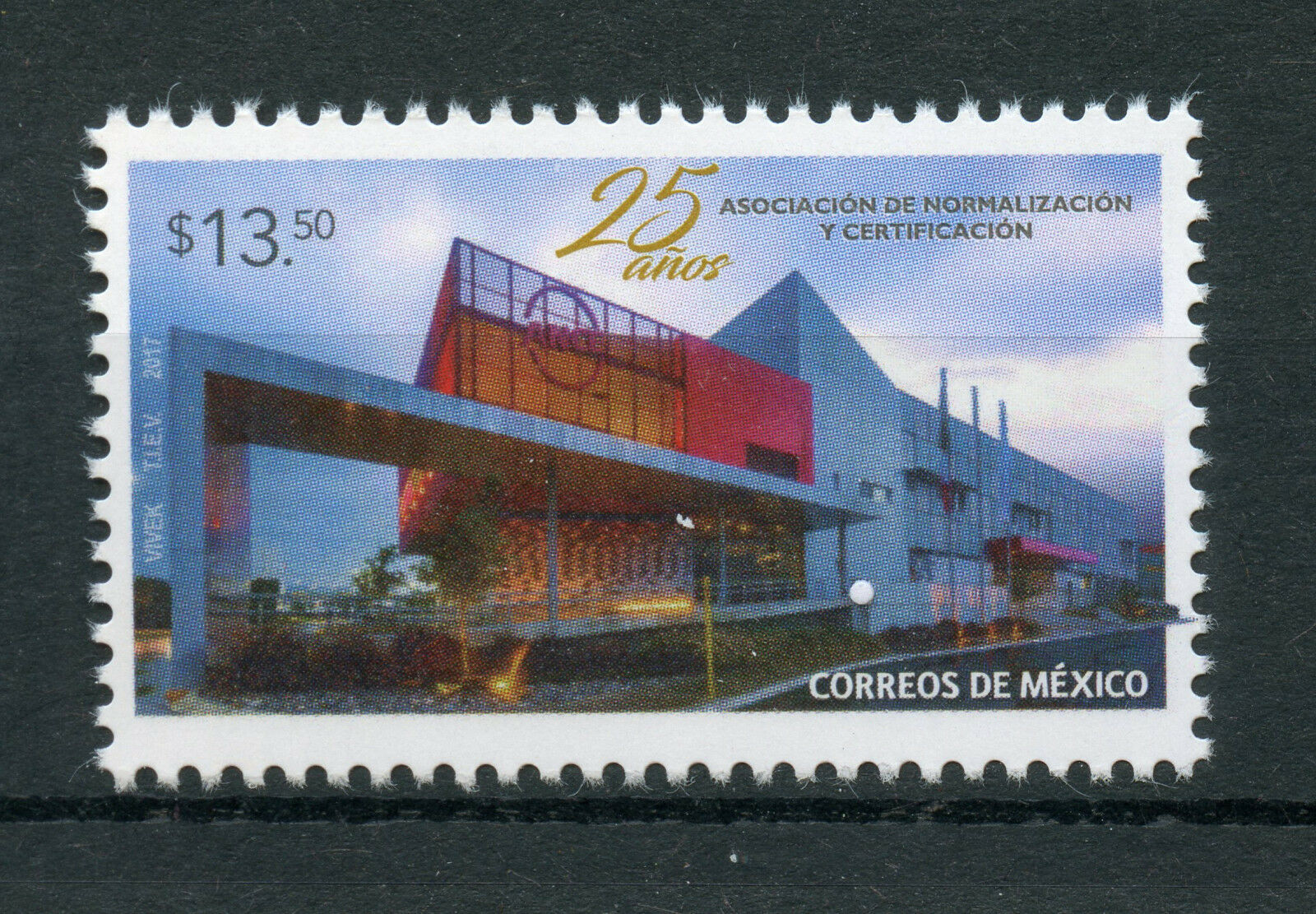 Mexico 2017 MNH Association of Normalization & Certification 25th 1v Set Stamps