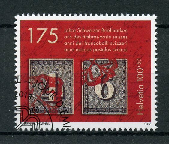 Switzerland 2018 CTO Swiss Stamps 175 Years 1v Set Stamps-on-Stamps