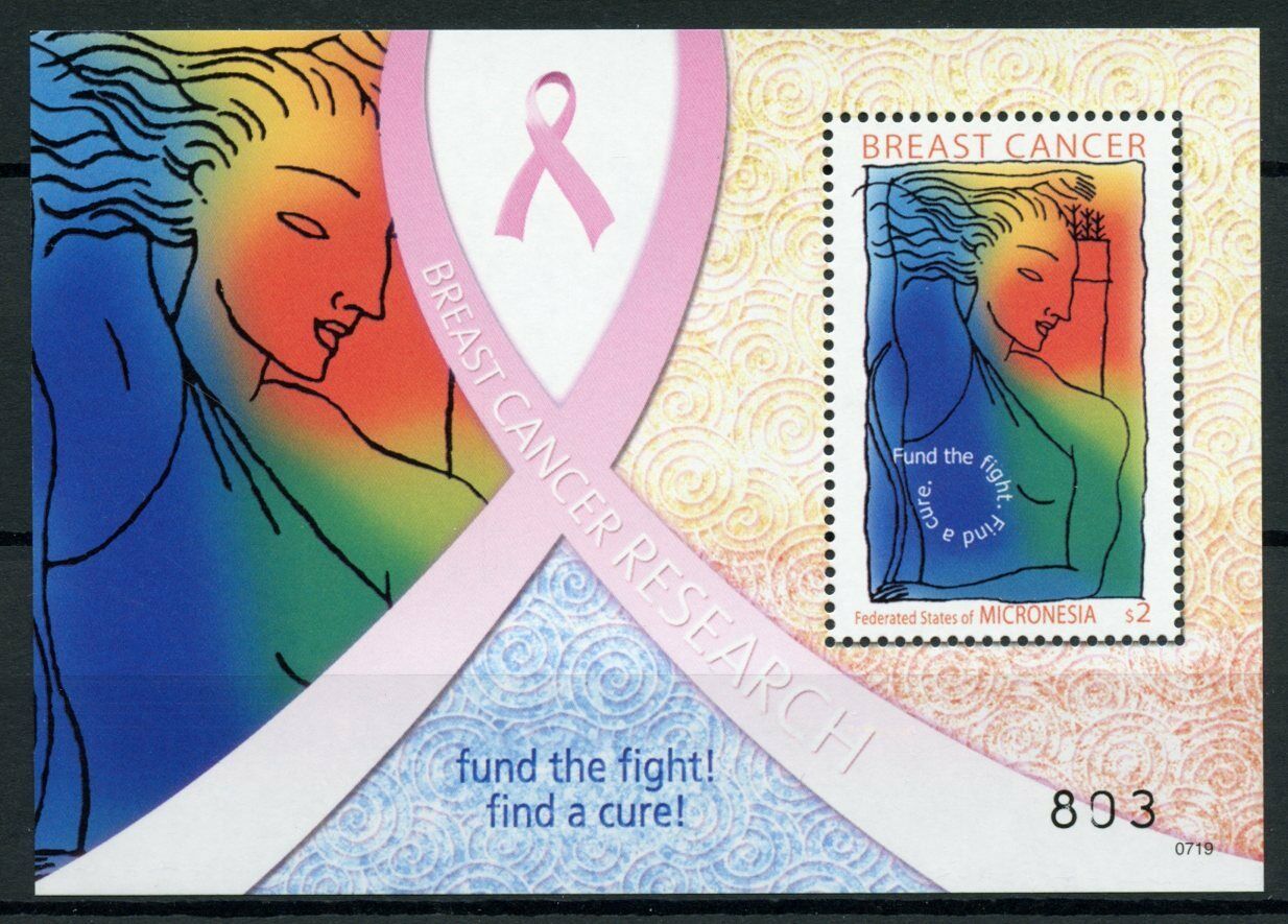 Micronesia 2007 MNH Medical Stamps Breast Cancer Research Health 1v S/S