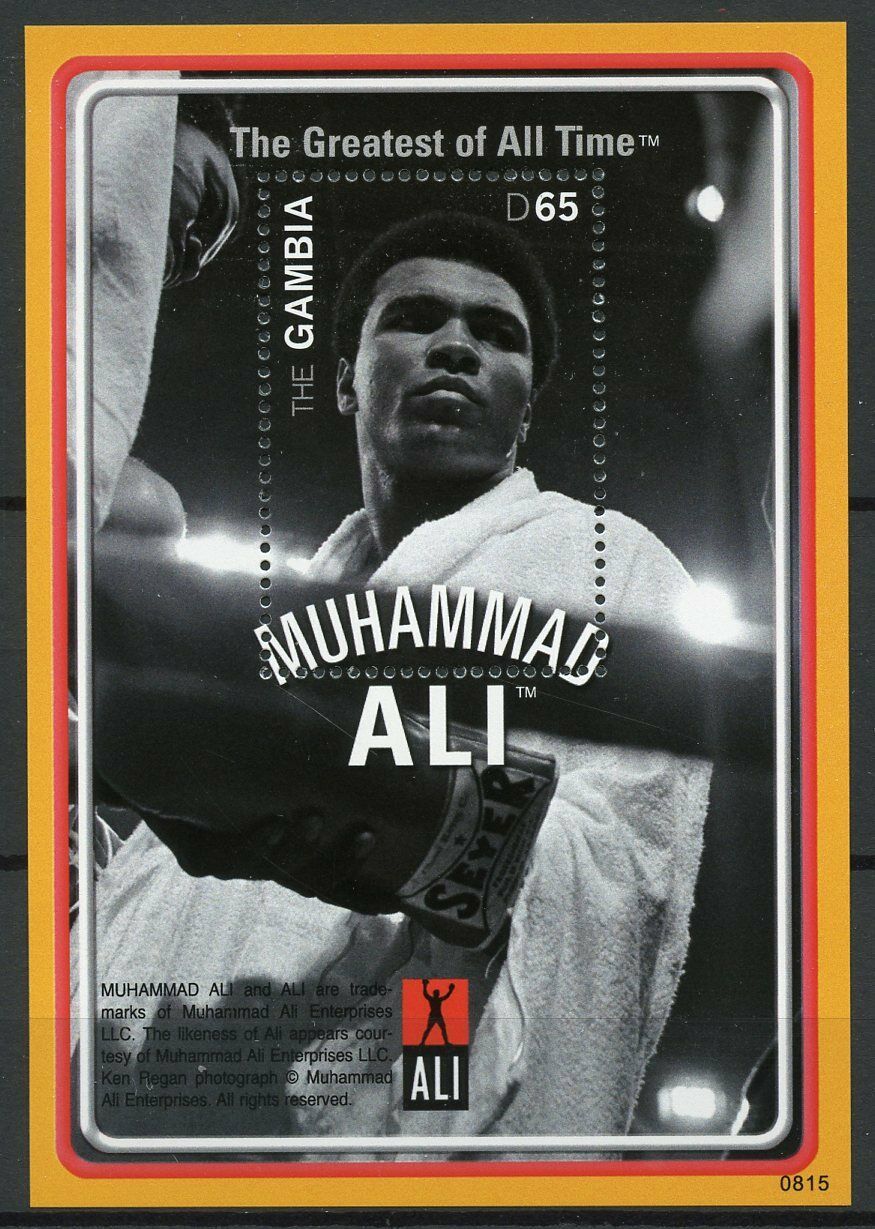 Gambia 2008 MNH Boxing Stamps Muhammad Ali Famous People Sports 1v S/S II
