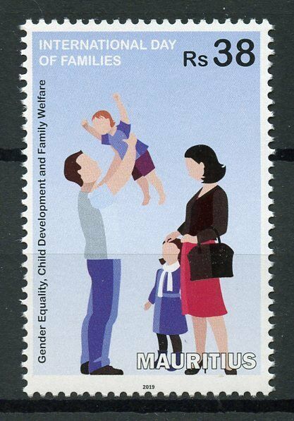 Mauritius 2019 MNH Cultures Stamps International Day of Families 1v Set