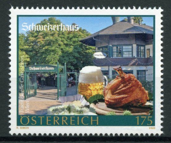 Austria Gastronomy Stamps 2020 MNH Schweizerhaus Cultures & Traditions 1v Set