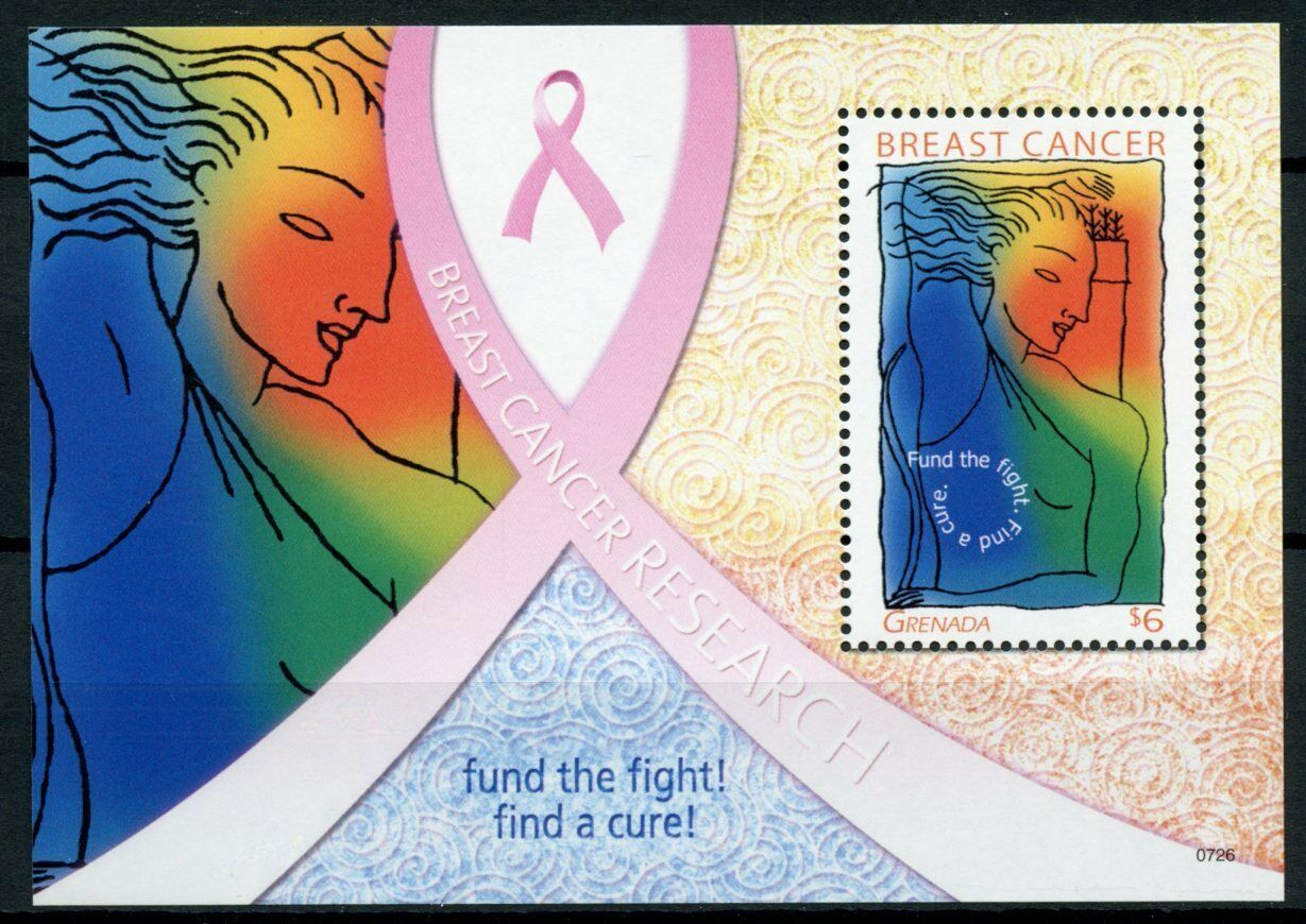 Grenada 2007 MNH Medical Stamps Breast Cancer Research Health 1v S/S