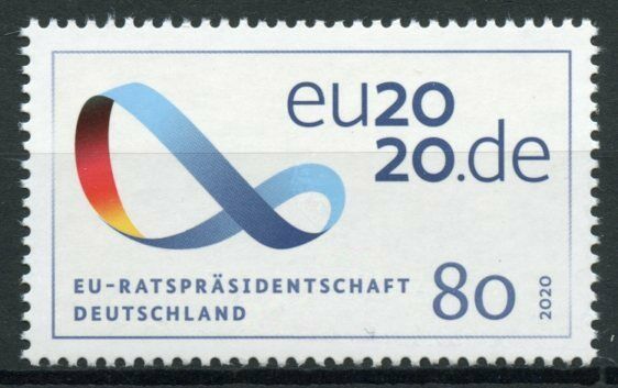 Germany EU Stamps 2020 MNH Presidency of European Union EU2020.de 1v Set