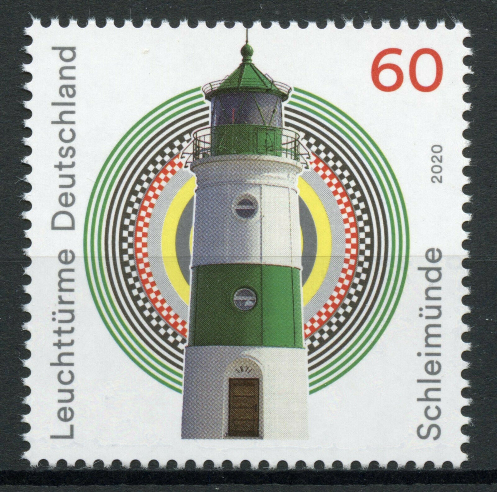 Germany Lighthouses Stamps 2020 MNH Schleimunde Lighthouse 1v Set