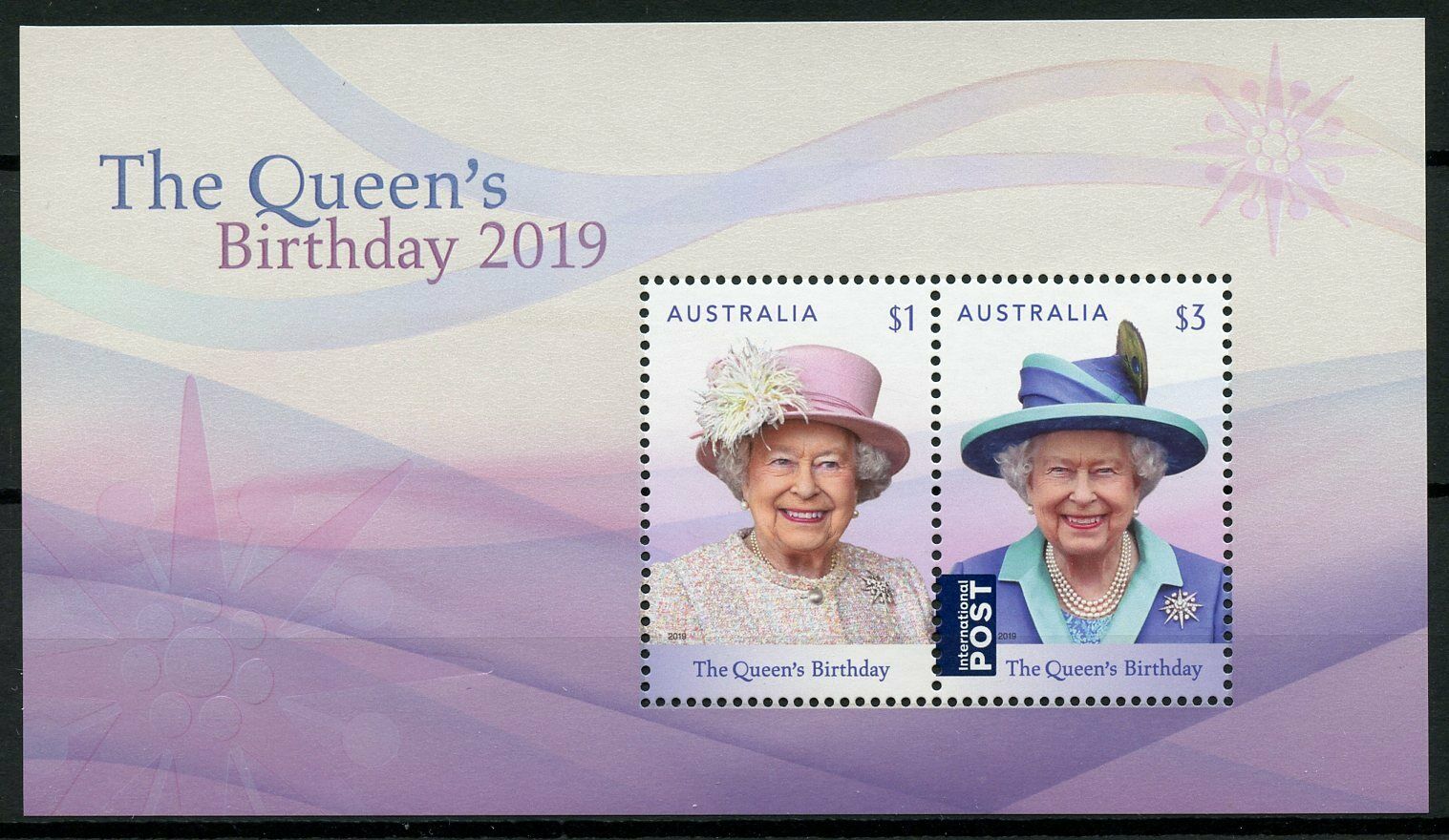 Australia 2019 MNH Queen Elizabeth II 93rd Birthday 2v M/S Royalty Stamps
