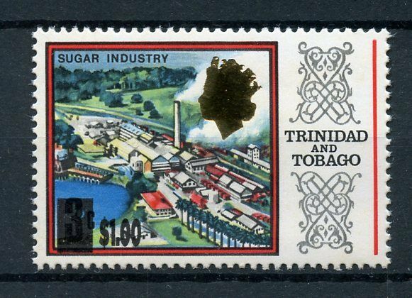 Trinidad & Tobago 2017 MNH Sugar Industry OVPT 1v Architecture Tourism Stamps