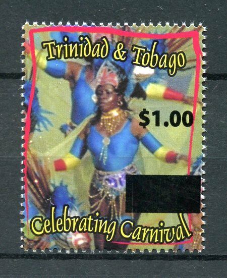 Trinidad & Tobago 2018 MNH Carnival $1 OVPT 1v Set Cultures Festivals Stamps