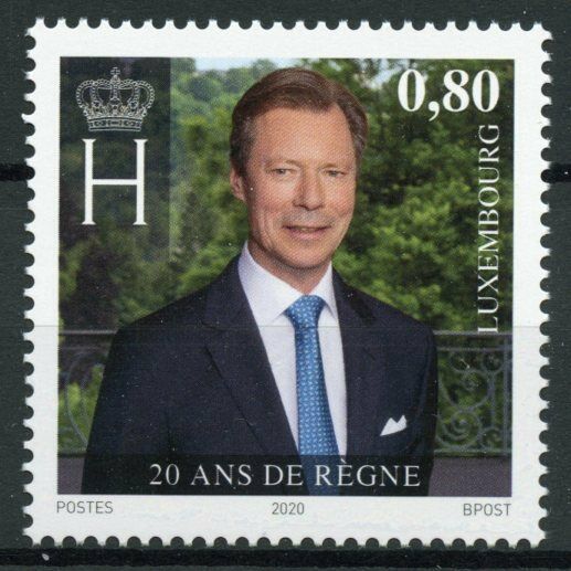 Luxembourg Royalty Stamps 2020 MNH Grand Duke Henri Accession 20 Years 1v Set