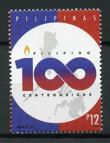 Philippines Stamps 2019 MNH Filipino Centenarians People 1v Set