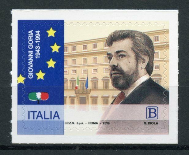 Italy Famous People Stamps 2019 MNH Giovanni Goria Politicians 1v S/A Set