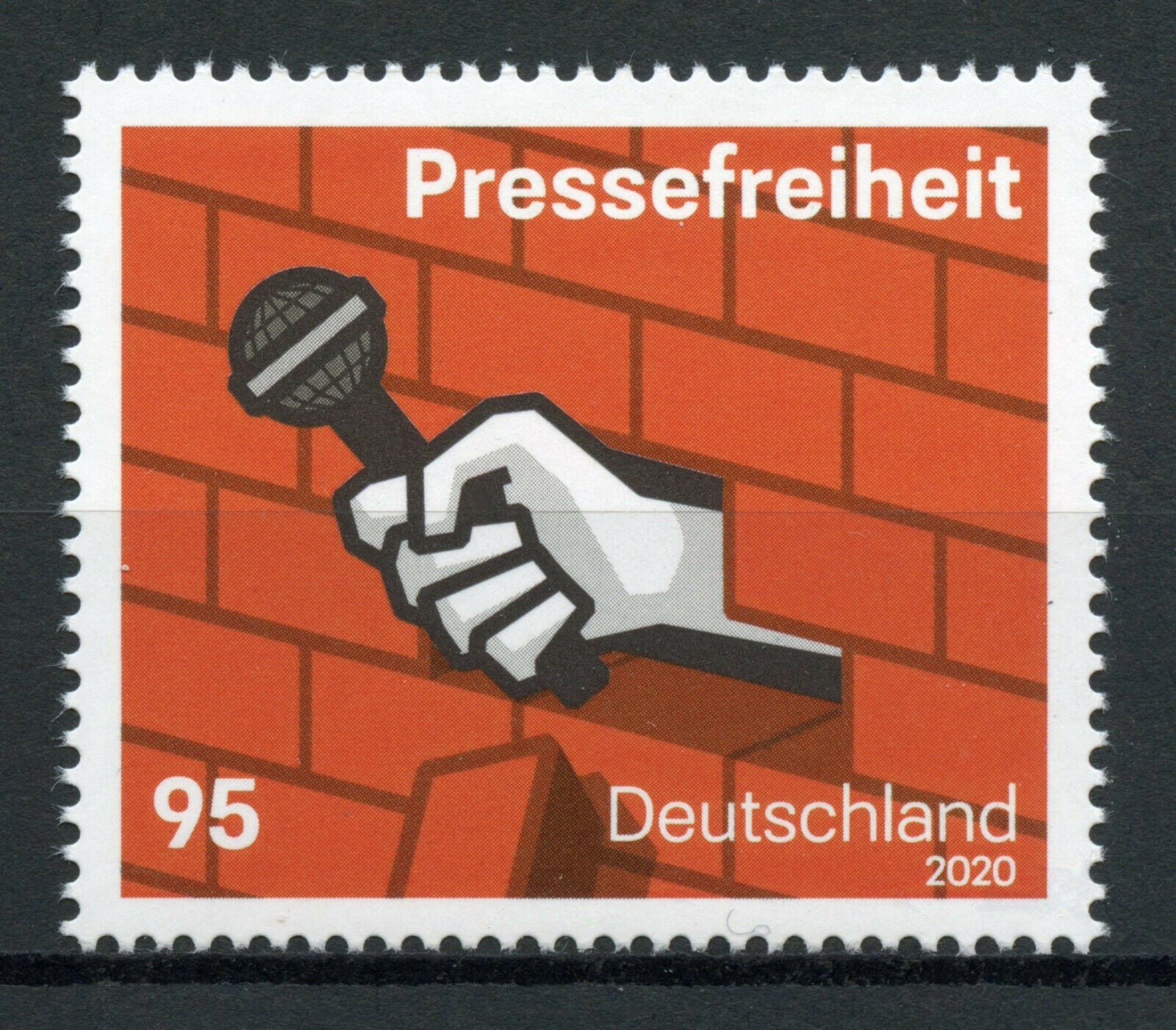 Germany Stamps 2020 MNH Freedom of Press Communication Media 1v Set